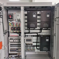 Gabinete de Control PLC HMI VFD Marca PINDE con Protección IP54 y Barra Colectora de Cobre para Ensamblaje Automotriz y Distribución de Energía Hidráulica