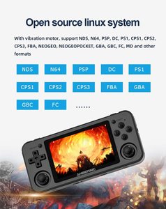 Tarjeta TF de 64G integrada, 2500 Juegos clásicos originales y sin repetición, consola de juegos Retro portátil <span class=keywords><strong>RG351P</strong></span> - Product Image 5