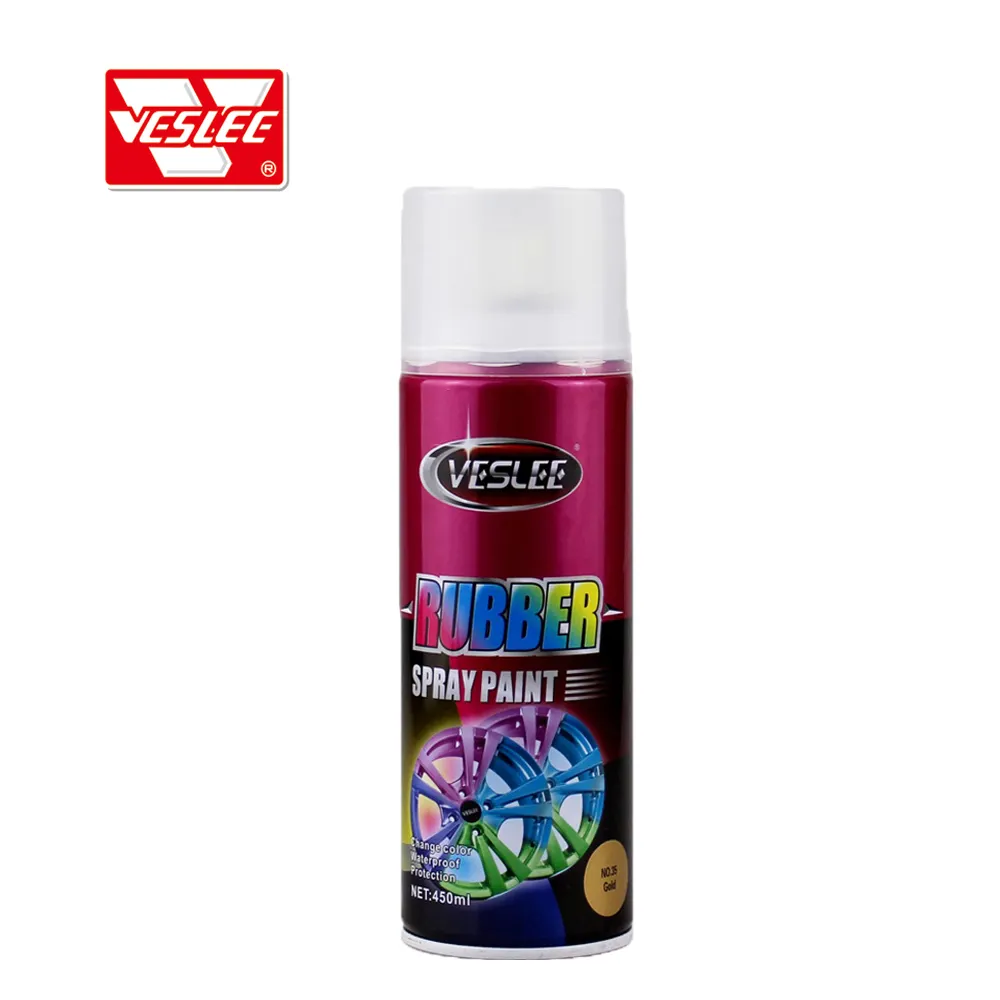 Car Care Rim Roda Aerossol Revestimento Laca Enrole Enrole Pintura Peelable