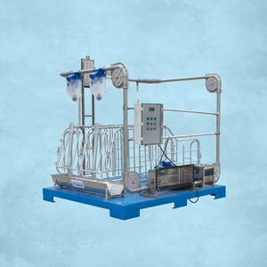 Jaula de Gestación para Cerdos HENGYIN HY-AFS, Nueva, Anticorrosiva, con Diseño de Puerta Trasera, Larga Vida Útil, Certificación CE - Product Image 3