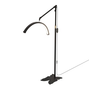 Lampe LED professionnelle 38W demi-lune pour extension de cils, éclairage de beauté sur pied - Product Image 5