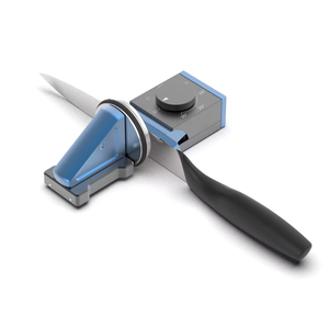 Nouvelle affûteuse <span class=keywords><strong>de</strong></span> couteaux roulants <span class=keywords><strong>de</strong></span> <span class=keywords><strong>cuisine</strong></span> personnalisée Machine à affûter les engrenages à <span class=keywords><strong>angle</strong></span> réglable pour poignée <span class=keywords><strong>en</strong></span> alliage d'aluminium - Product Image 1