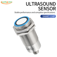 Capteur ultrasonique longue portée LGUB2000 à prix compétitif, haute précision, pour la mesure du niveau de liquide, portée 100-2000 mm, distance de mesure 10 mètres