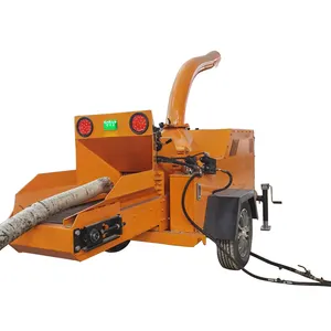 High Quality Hard Wood Chipper Machine Shredder Wood Crusher Wood Shaving Machine