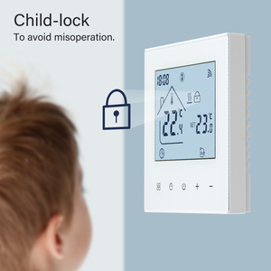 Smart Voice Control ZigBee-Gaskessel-Wärme thermostat mit wöchentlichem Programm und Fernbedienung funktion - Product Image 5