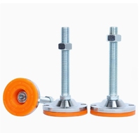 Vis de pied fixes à ventouse robustes Pieds de réglage m16 Tapis de machine antidérapant absorbant les chocs pieds de support réglables m20