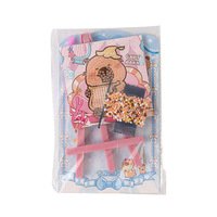 Kapibala Easel Diamond Painting Set 18-teilig für Kinder und Schüler, Cartoon-Motiv, Zeichenspielzeug, 3-6 Jahre, Unisex, Papiermaterial