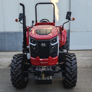 Трактор 4X4 8F + 2R дизельный двигатель 50/25/75 л. С. Садовый трактор по заводской цене - Product Image 3