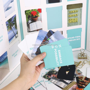 Design personalizzato con Design a tre volte Kit di lavagna per la visione con schede pratiche angoli di <span class=keywords><strong>foto</strong></span> della cartella di lavoro - Product Image 4