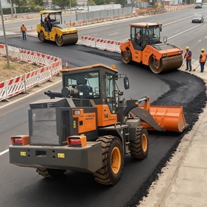 2025 नया C946 4x4 व्हील ड्राइव डीजल संचालित 2 टन रेटेड लोड फ्रंट लोडर कोर पंप और गियरबॉक्स आइसो9000 प्रमाणित - Product Image 5