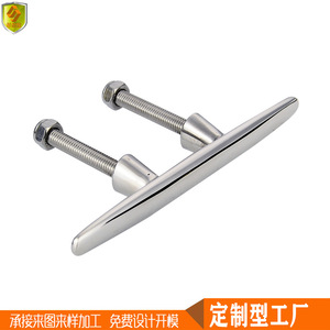 Bornes de 10 pouces avec accastillage en corne de bélier, matériel en acier inoxydable, accessoires pour yachts marins, matériau 316 - Product Image 5