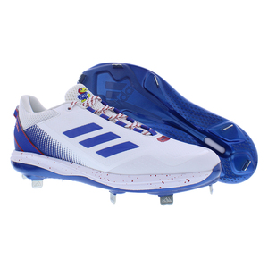 Chaussures Adidas Icon 7 NCAA pour hommes Couleur : Chaussures Blanc/Bleu Royal 100% authentiques - Product Image 5