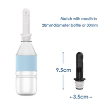 Petit bidet portable non électrique, pulvérisateur de bidet pour les voyages, bidet manuel, shattaf, pression réglable pour bouteille péri-portable