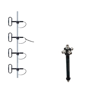 Sistema <span class=keywords><strong>de</strong></span> <span class=keywords><strong>Antena</strong></span> Dipolo UHF 400-470MHz, Divisor <span class=keywords><strong>de</strong></span> Potencia <span class=keywords><strong>de</strong></span> 4 Vías, Cable LMR400, Conector N-Macho para Estación Repetidora - Product Image 3