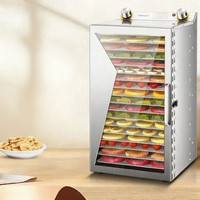 Aanpasbare industriële voedseldroger, efficiënte machine voor gedroogd fruit voor voedselverwerkingsmachines
