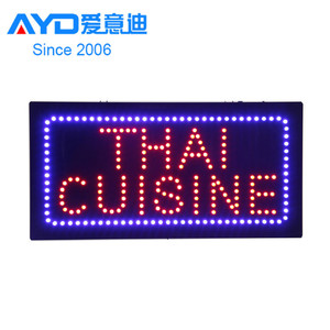 AliExpress quảng cáo ngoài trời Tùy Chỉnh Blink lấy đi mở hiển thị LED dấu hiệu giá cho quảng cáo - Product Image 3