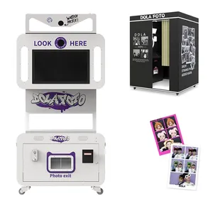 Dual Camera Shooting PHOTO BOOTH Quick Prints With Printer And Camera Instant Use In Shopping Mall PHOTOBOOTH