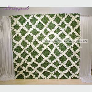 LFB1079 인공 꽃 벽 사용자 정의 3D 롤러 커튼 패브릭 배경 웨딩 장식 실크 장미 인공 꽃 벽 - Product Image 6