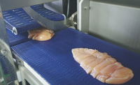 Machine à découper le poisson fumé en filets de poids égal, trancheuse à viande CUT28