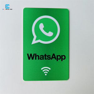 <span class=keywords><strong>Carte</strong></span> de visite professionnelle personnalisée avec NFC pour les médias sociaux et les avis Google - Product Image 2