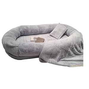ARGE-camas de lujo para perros y mascotas, cama sencilla de felpa para perros, cómoda y cálida - Product Image 6
