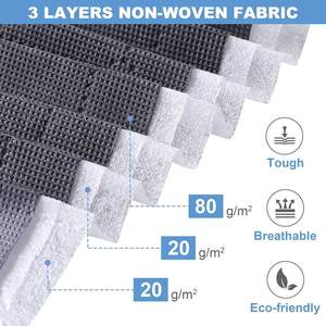 Bolsa de almacenamiento de edredón no tejido, bolsa de embalaje de almacenamiento de edredón móvil grande, bolsa de acabado visual transparente - Product Image 2