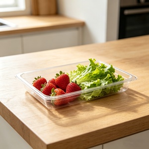 GN 1/1 65MM Container Without Lid Non Toxic Food Grade <b>Plastic</b> Pan For Commercial Kitchens - Product Image 6