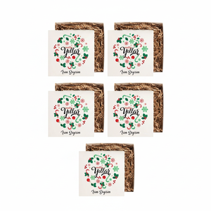 Personalized Christmas Design <b>Empty</b> <b>Gift</b> <b>Boxes</b> 5-Piece Set with Custom Name <b>for</b> Holiday <b>Gifts</b> - Product Image 4