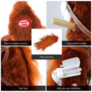 热销棒马毛绒爱好马棒音效 - Product Image 4