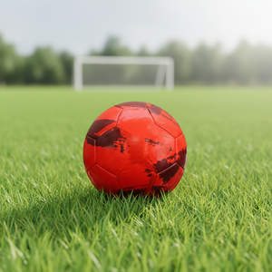 Icon Sports Official for FC Soccer <strong>Ball</strong> PVC Material-LP93BL Red Size 5 - Product Image 2