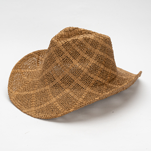 Sombrero de Paja para el Sol, Estilo Vaquero, para Hombre, de Ala Ancha, Protección Solar, para Trabajo Agrícola, Venta al Por Mayor - Product Image 2