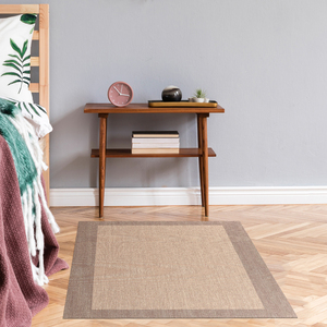 LIVING DECO LINE - ALFOMBRA DE VINILO ECRU-TOAST 120X180CM - Product Image 1