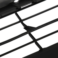 Pour Toyota Rav 4 2016-2018 LE calandre de pare-chocs inférieur avant noir mat