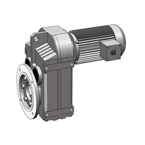 F Series Parallel Shaft Helical Gearbox With Electric Motor,FAF Series Helical Gearbox Speed Reducers With Flange Hollow Shaft