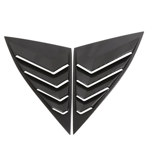 Persianas y Cubiertas Decorativas para Ventanas Laterales Traseras con Rejillas de Ventilación para 2022 2023 2024 2025 NO COMPATIBLE CON Nline - Product Image 1