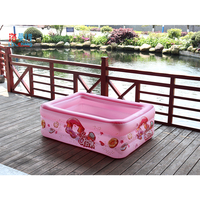 Stock Gros Piscine Familiale Extérieure pour Enfants Adultes 150cm Piscine Gonflable Portable Bébé