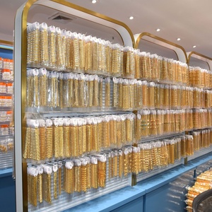 Cadena Cubana de Latón Chapada en Oro de 14K y 24K Personalizada Jxx, Collar con Cadena Figaro de Múltiples Anchos y Longitudes para Mujeres y Hombres - Product Image 4