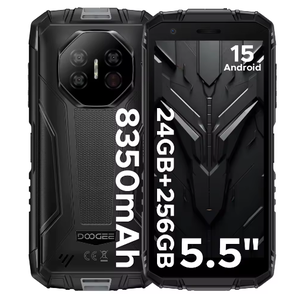 Première mondiale du smartphone ultra-robuste <span class=keywords><strong>DOOGEE</strong></span> Fire 3, écran HD de 5,5 pouces, 6 Go de RAM, 256 Go de stockage, téléphone portable avec batterie de 8350 mAh, Android 15, NFC - Product Image 1