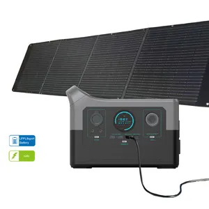 Multifunktion aler Solargenerator 700w Optimal bewertetes tragbares Solar-Outdoor-Camping-Kraftwerk