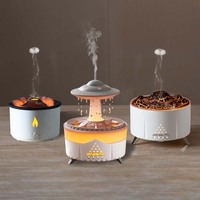 Diffuseur d'aromathérapie, humidificateur d'air, diffuseur de pluie, humidificateur anti-gravité à gouttes d'eau