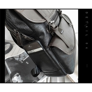 Wholesale Custom Logo Factory Price PU <b>Leather</b> <b>Laptop</b> <b>Backpacks</b> Large Capacity Travel Business <b>Backpacks</b> School College Students - Product Image 2
