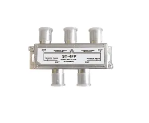 Divisor <span class=keywords><strong>de</strong></span> Señal <span class=keywords><strong>de</strong></span> Cuatro Vías Xinxidi para Antenas <span class=keywords><strong>de</strong></span> Satélite y HDTV con Todos los Puertos <span class=keywords><strong>de</strong></span> Pasaje <span class=keywords><strong>de</strong></span> Energía ST-4FP - Product Image 1