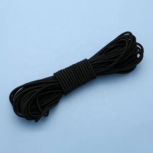 Cuerda Elástica de Poliéster y Spandex de 1 mm, Pre-atada, de Alta Elasticidad, en Cualquier Color, Lazo Elástico para Teléfono, Látex de Tailandia - Product Image 3