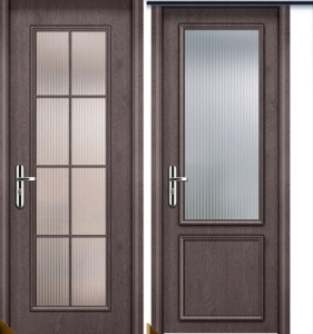 2025 Fabrik-Großhandel Moderne Villa Schlafzimmer Mode Einfache WPC-Innentür Wasserdicht Feuchtigkeitsbeständig Massivholz-Verbundwerkstoff - Product Image 3