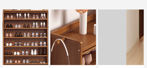 Armoire à chaussures simple entrée grande capacité étanche à la poussière multicouche étagère à chaussures stockage de chaussures économique pour la <span class=keywords><strong>location</strong></span> à domicile - Product Image 5