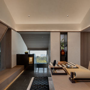 Personnalisation simplifiée des meubles de la <span class=keywords><strong>suite</strong></span> d'hôtel Rela Noyau de lit en bois jumelé à une armoire spacieuse et à une coiffeuse - Product Image 4