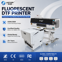 Imprimante jet d'encre numérique automatique LETOP pour l'impression de rouleaux de tissu et de t-shirts, traceur DTF pour entreprises