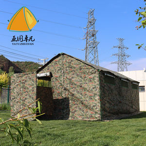 Tente d'abri de secours de toile imperméable de polyester de vente chaude <span class=keywords><strong>pour</strong></span> la tente résistante de désastre - Product Image 4