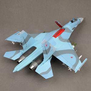 1/32 Échelle <span class=keywords><strong>SU</strong></span>-<span class=keywords><strong>27</strong></span> Heavy-Duty Jouet Fighter Jet Vente Chaude Simulation Modèle D'avion Décoration De La Maison Nouveauté Creative - Product Image 2