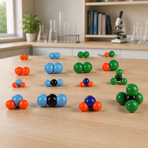 Kit de Ciencias para Niños, Juego de Modelos Moleculares, Kit de Experimentos de Química para Estudiantes, Equipo Educativo de Biología - Product Image 6